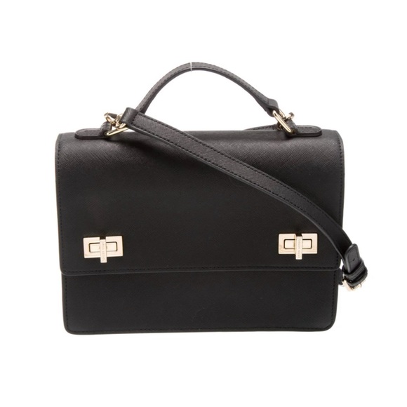 henri bendel Handbags - Henri Bendel Black Leather Crossbody